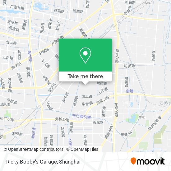 Ricky Bobby's Garage map