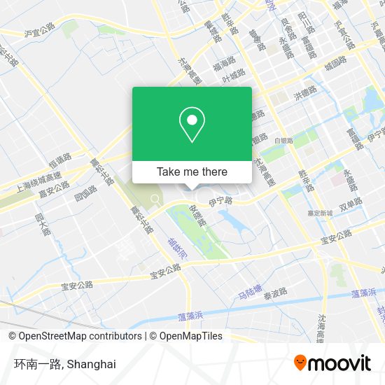 环南一路 map