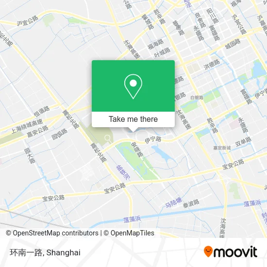 环南一路 map
