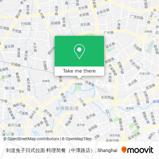 剑道兔子日式拉面·料理简餐（中潭路店） map