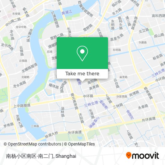 南杨小区南区-南二门 map