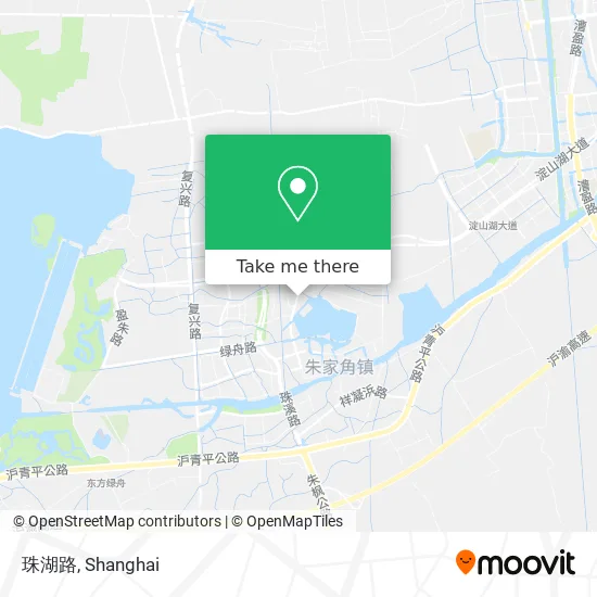 珠湖路 map