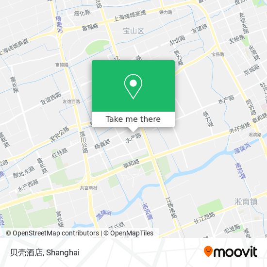 贝壳酒店 map