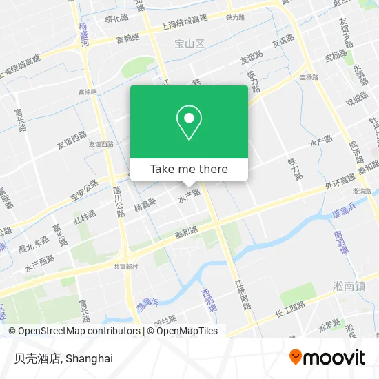 贝壳酒店 map
