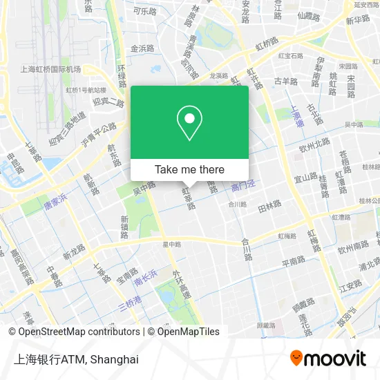 上海银行ATM map