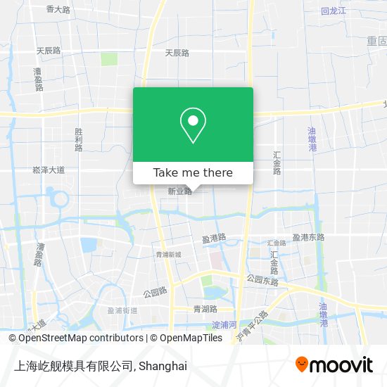 上海屹舰模具有限公司 map