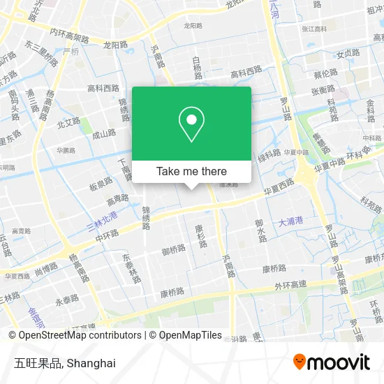 五旺果品 map