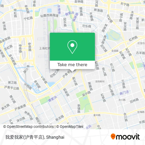 我爱我家(沪青平店) map