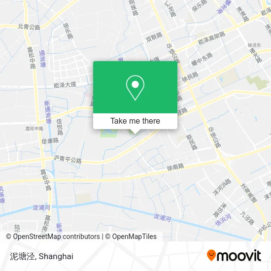 泥塘泾 map