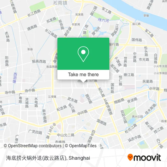 海底捞火锅外送(政云路店) map