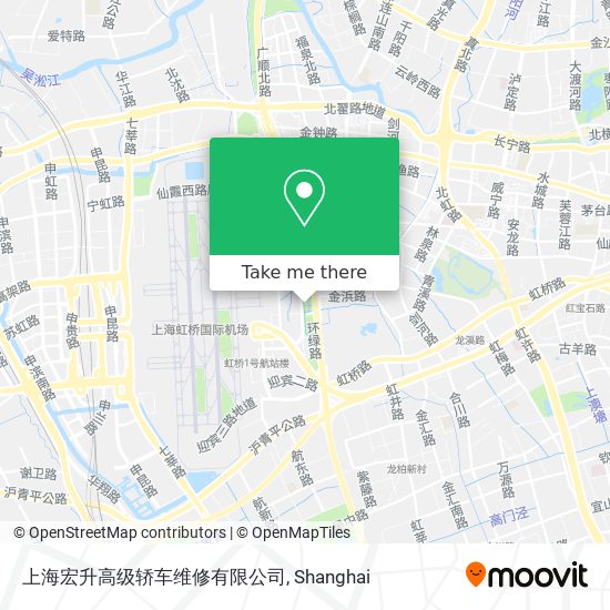 上海宏升高级轿车维修有限公司 map