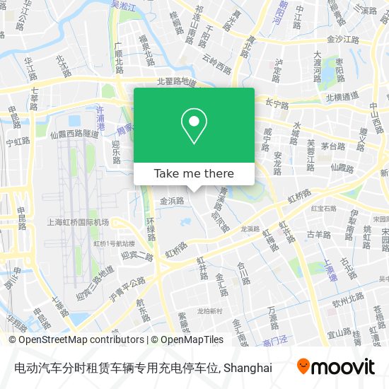 电动汽车分时租赁车辆专用充电停车位 map