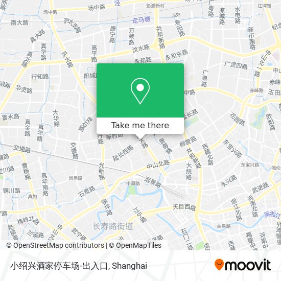 小绍兴酒家停车场-出入口 map