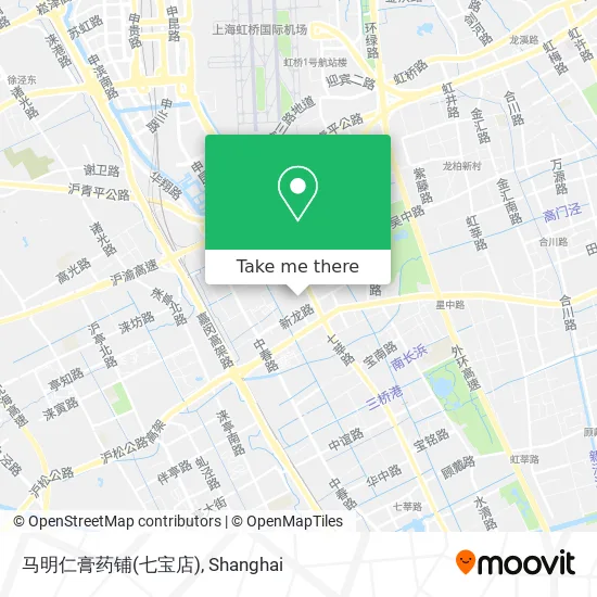 马明仁膏药铺(七宝店) map