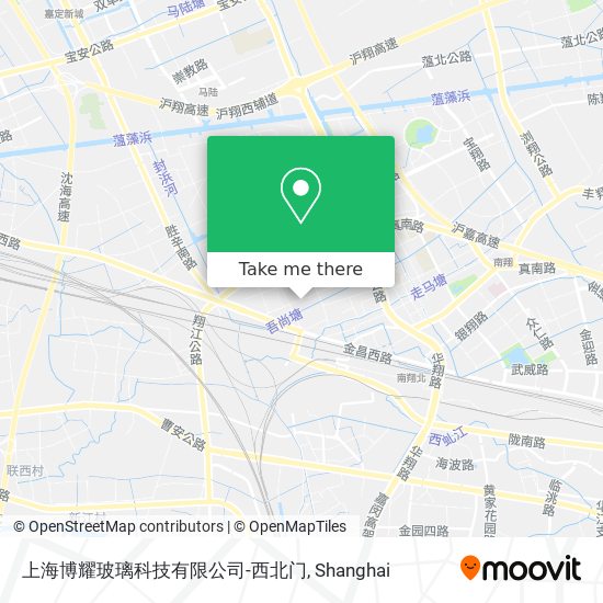 上海博耀玻璃科技有限公司-西北门 map