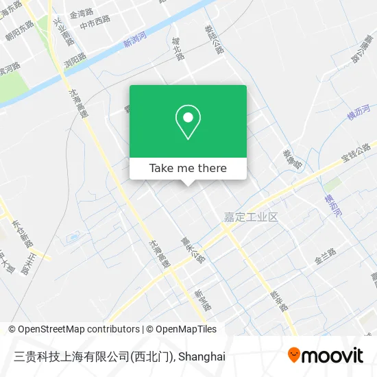 三贵科技上海有限公司(西北门) map