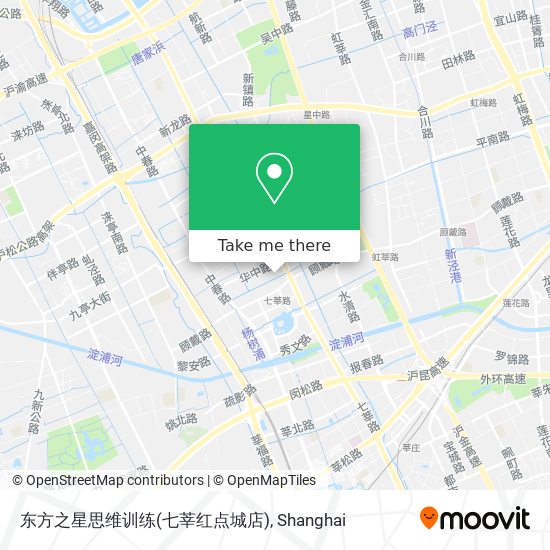 东方之星思维训练(七莘红点城店) map