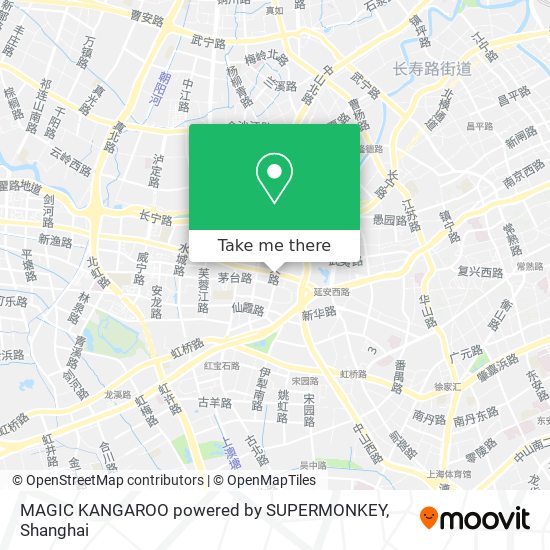 MAGIC KANGAROO powered by SUPERMONKEY map