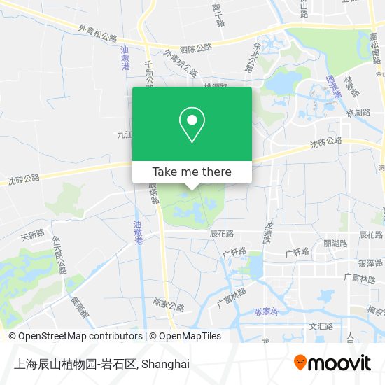 上海辰山植物园-岩石区 map