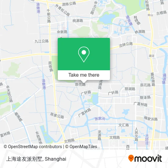 上海途友派别墅 map