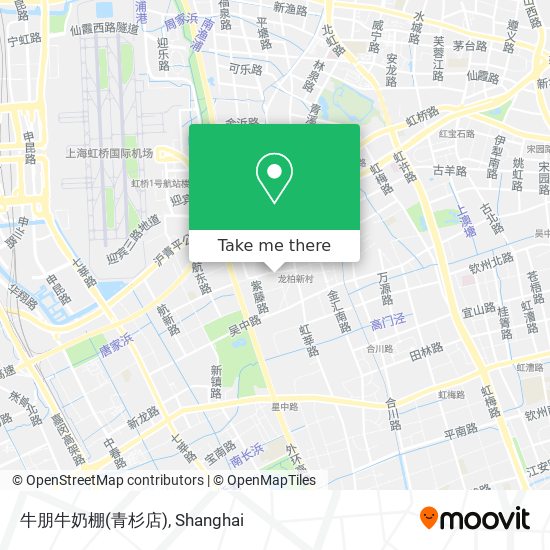 牛朋牛奶棚(青杉店) map