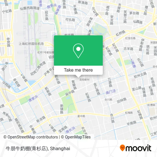 牛朋牛奶棚(青杉店) map