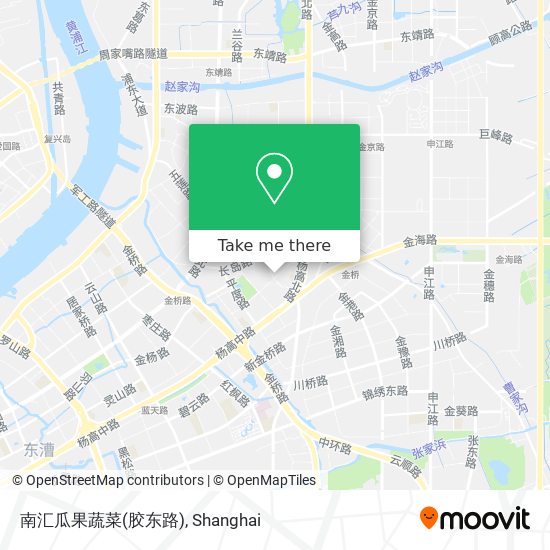 南汇瓜果蔬菜(胶东路) map