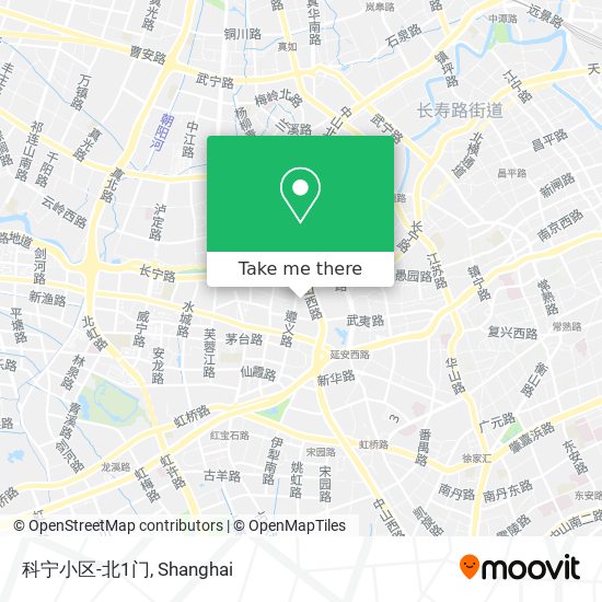 科宁小区-北1门 map