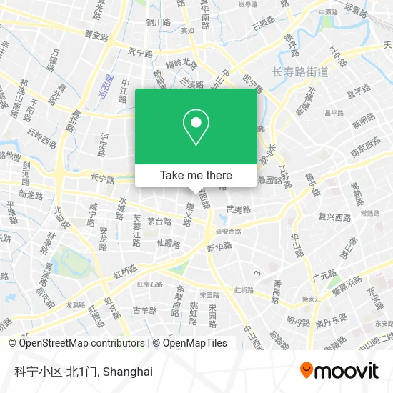 科宁小区-北1门 map