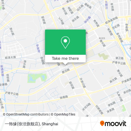 一饰缘(徐泾旗舰店) map