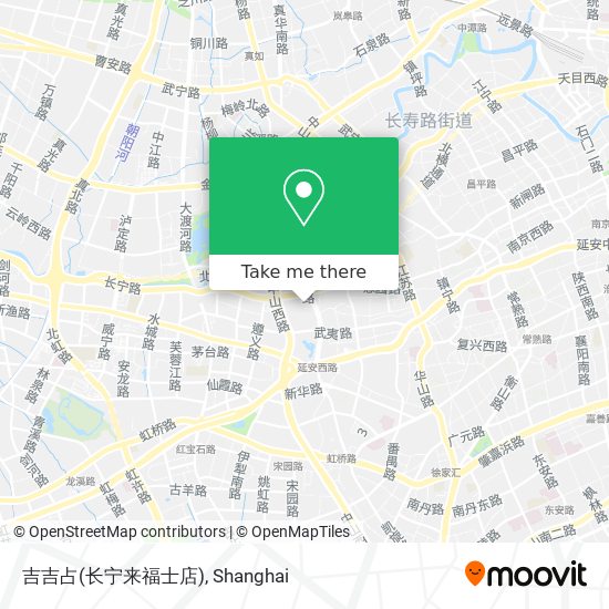 吉吉占(长宁来福士店) map