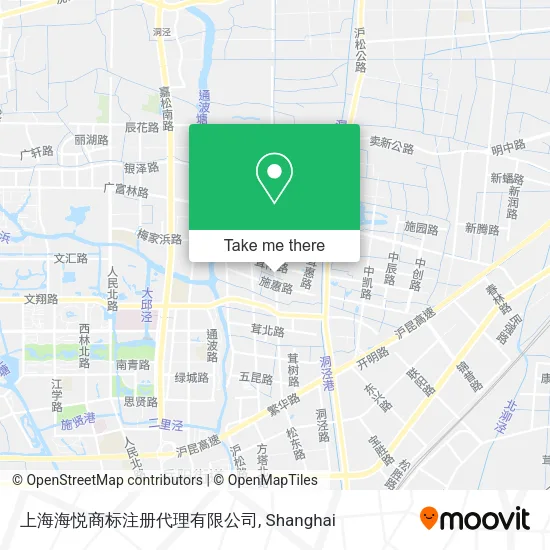 上海海悦商标注册代理有限公司 map