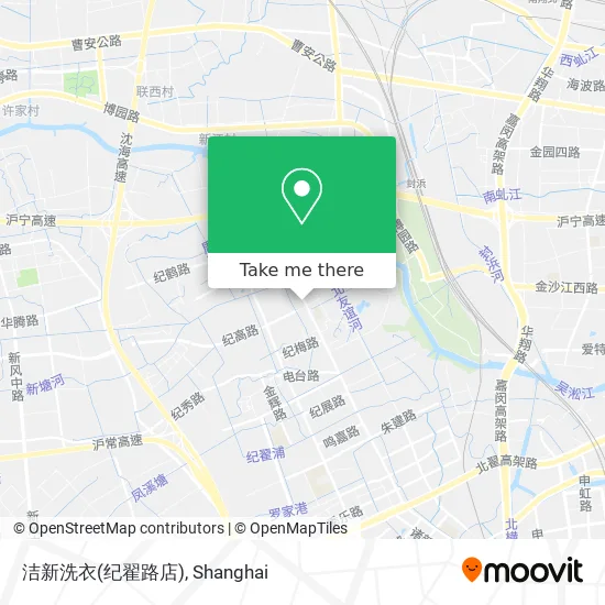 洁新洗衣(纪翟路店) map