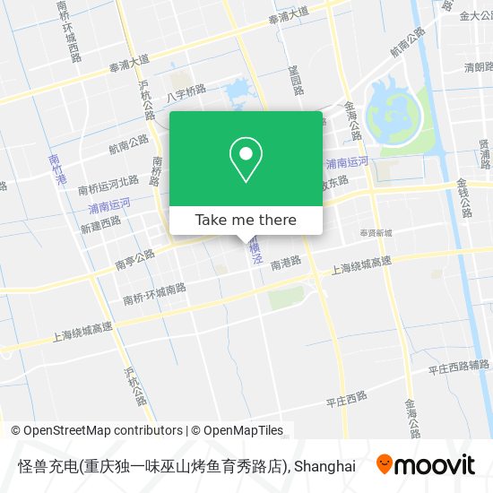 怪兽充电(重庆独一味巫山烤鱼育秀路店) map