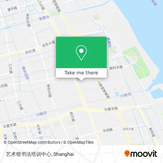 艺术馆书法培训中心 map