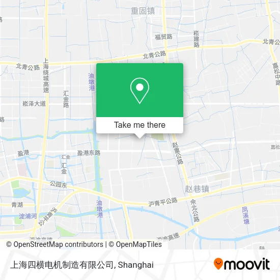 上海四横电机制造有限公司 map