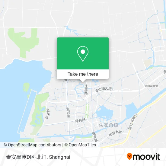 泰安馨苑D区-北门 map
