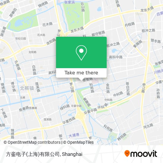 方銮电子(上海)有限公司 map