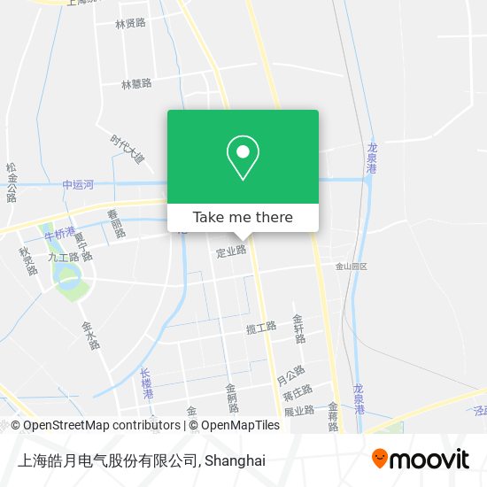 上海皓月电气股份有限公司 map