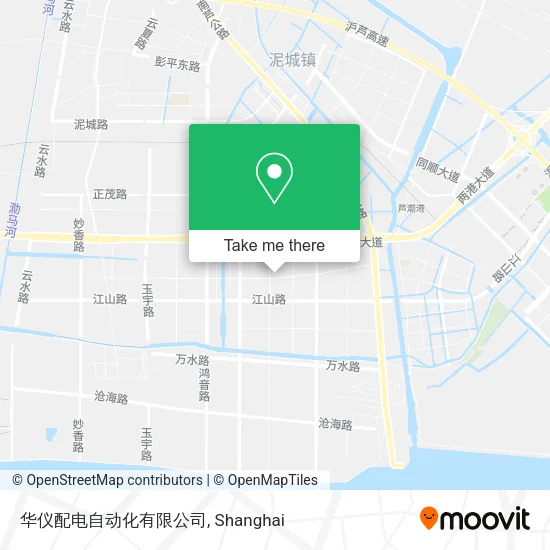 华仪配电自动化有限公司 map
