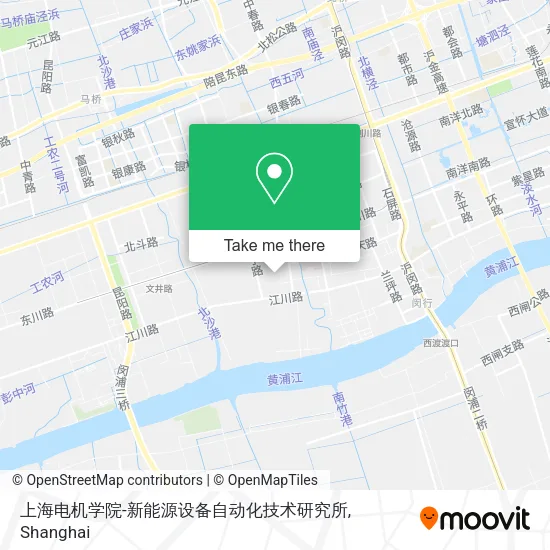 上海电机学院-新能源设备自动化技术研究所 map