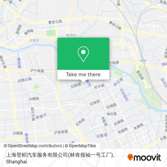 上海登积汽车服务有限公司(林肯领袖一号工厂) map