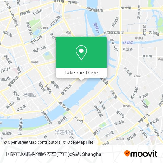 国家电网杨树浦路停车(充电)场站 map
