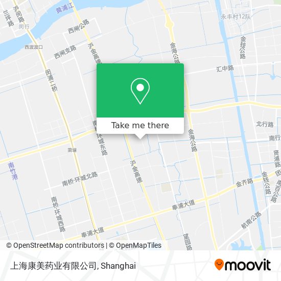 上海康美药业有限公司 map