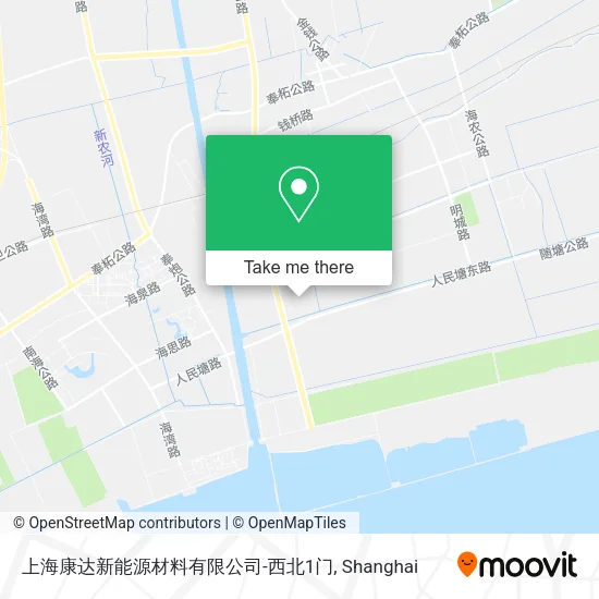 上海康达新能源材料有限公司-西北1门 map