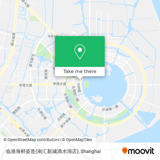 临港海鲜姿造(南汇新城滴水湖店) map
