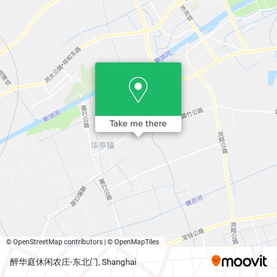 醉华庭休闲农庄-东北门 map