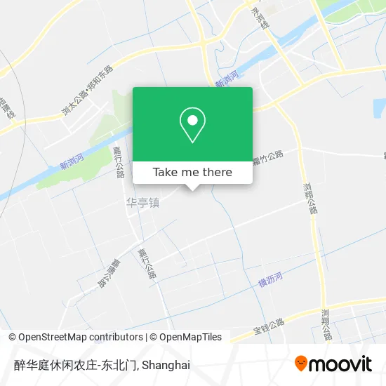 醉华庭休闲农庄-东北门 map