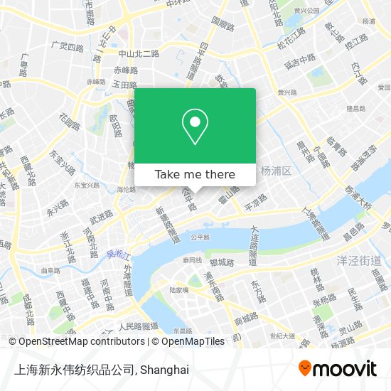 上海新永伟纺织品公司 map