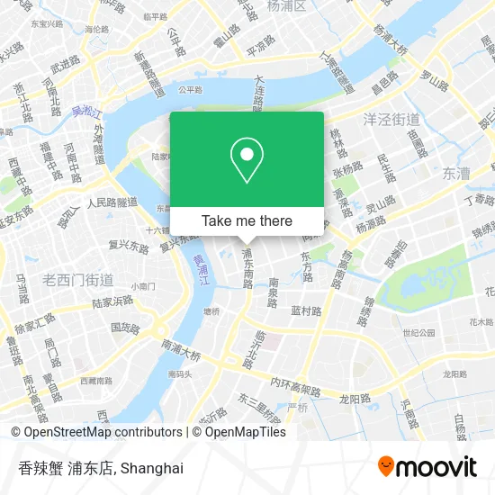 香辣蟹 浦东店 map